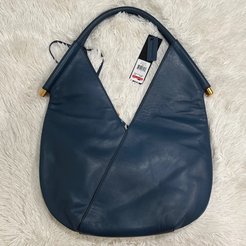 Donna Karan Blue Leather Women's Bag Set - Picture 3 of 8